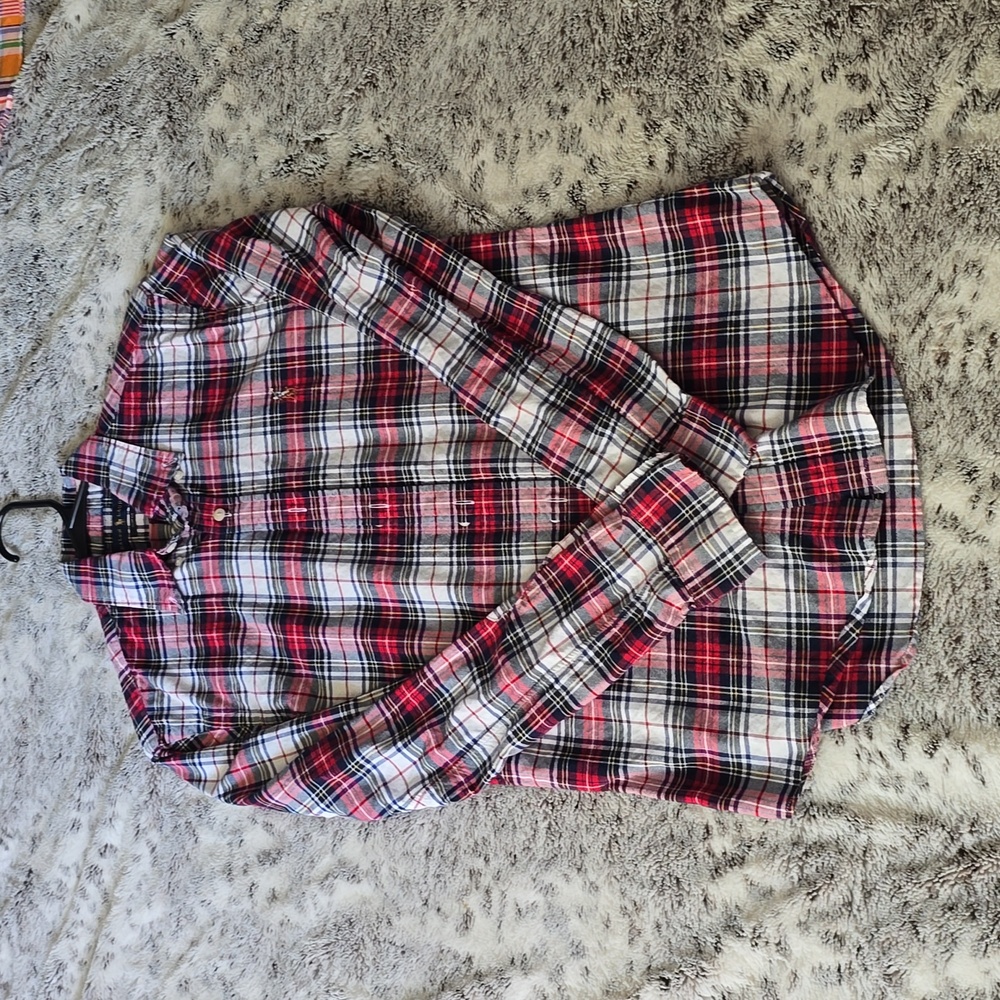 mens polo ralph lauren button down long sleeve sz s